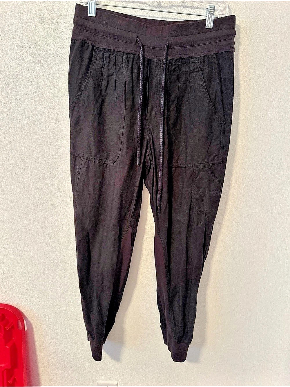 Anthropologie Pilcro The Nomad Joggers Black Jogger Pants Medium